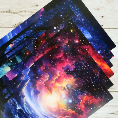 Packs de cartes à gratter de créateur Adorable - Ciel de nuit