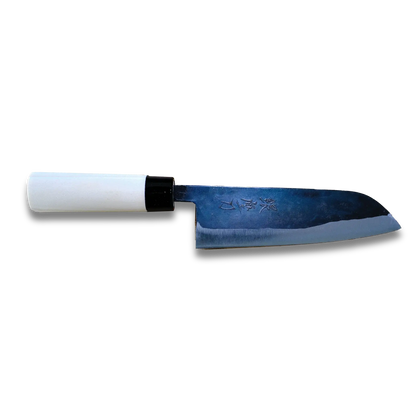 Aogami 165 | Couteau Santoku 165 mm Lame en fer doux Aogami #2 | Fabriqué au Japon