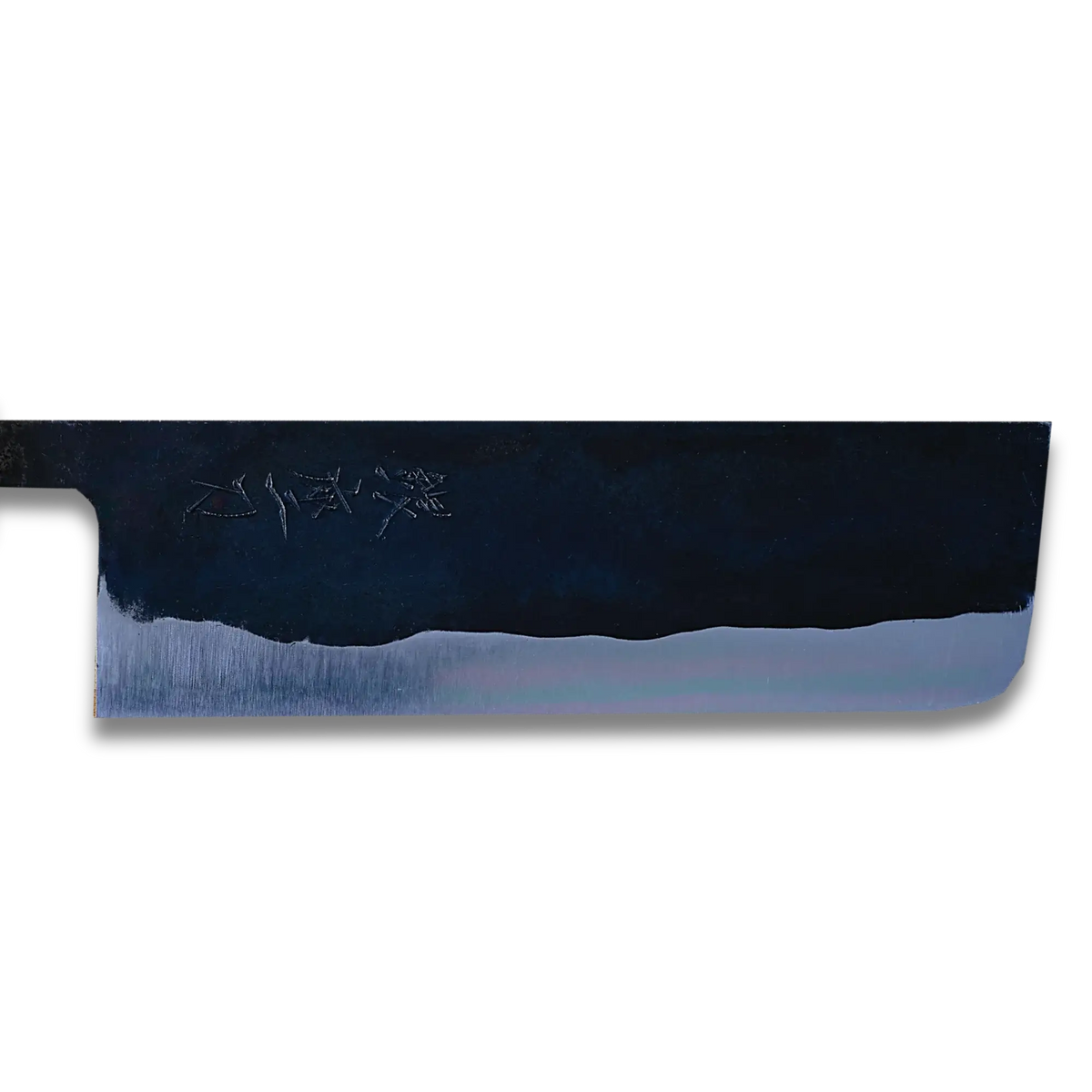 Aogami 166 | Couteau Nakiri 165mm Lame en fer doux Blue#2 | Fabriqué au Japon