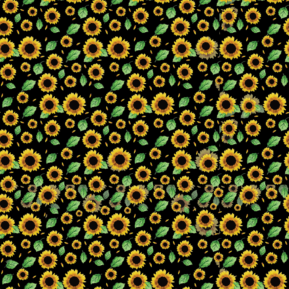 Impressions de tournesol d'Arizona HTV