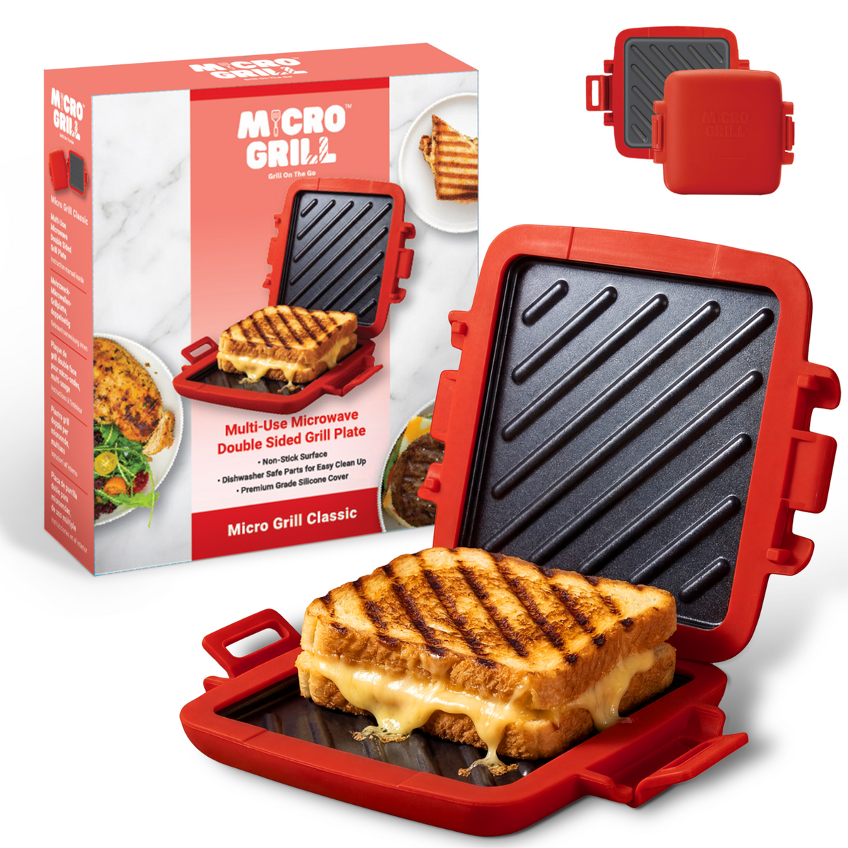 Micro Grill Classic™  - Microwave Sandwich Grill