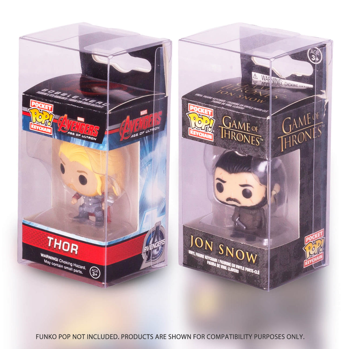 EVORETRO Protège-clés Funko Pop en PET