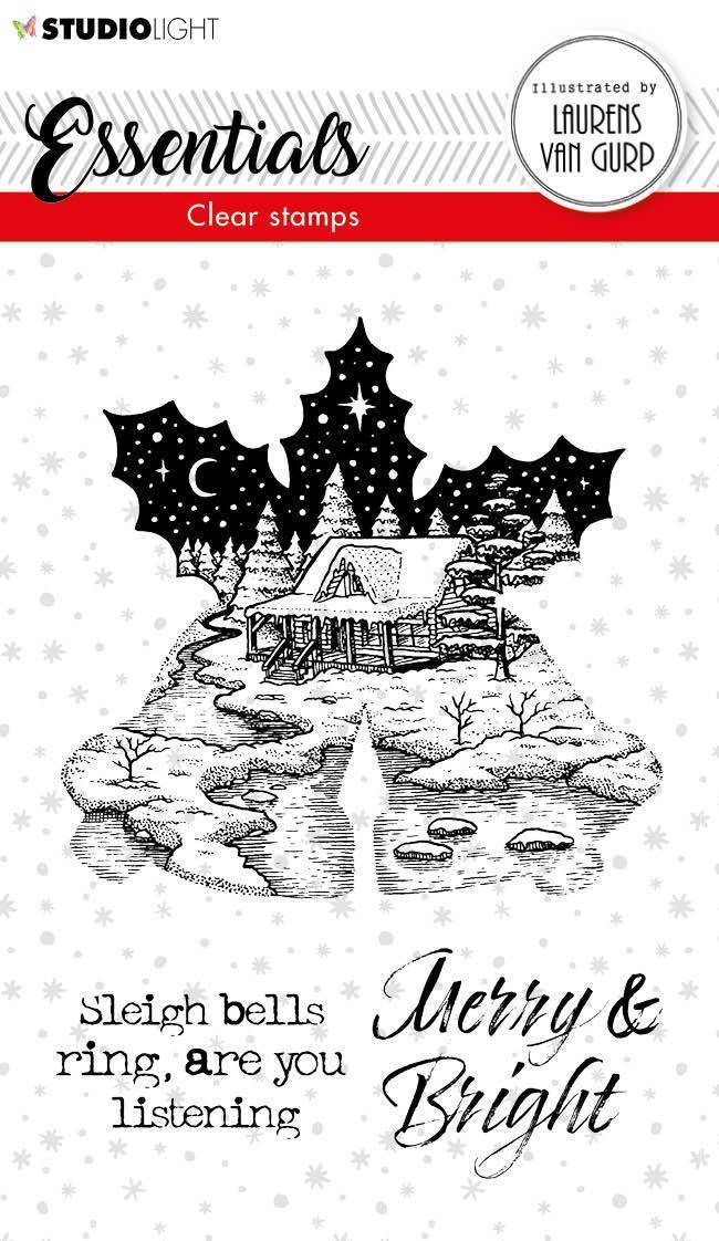 Studio Light Essential Stamps Set de 4 Tampons de Noël