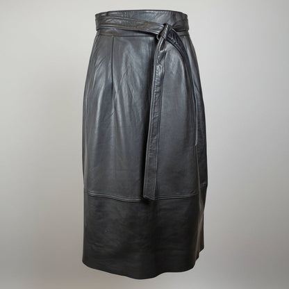 BOL Women's Brit Leather Flair Skirt