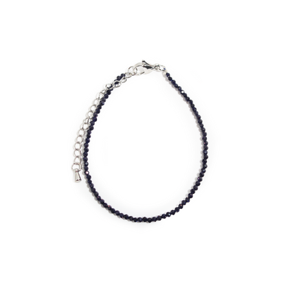 Blue Goldstone Bracelet - 2-3mm