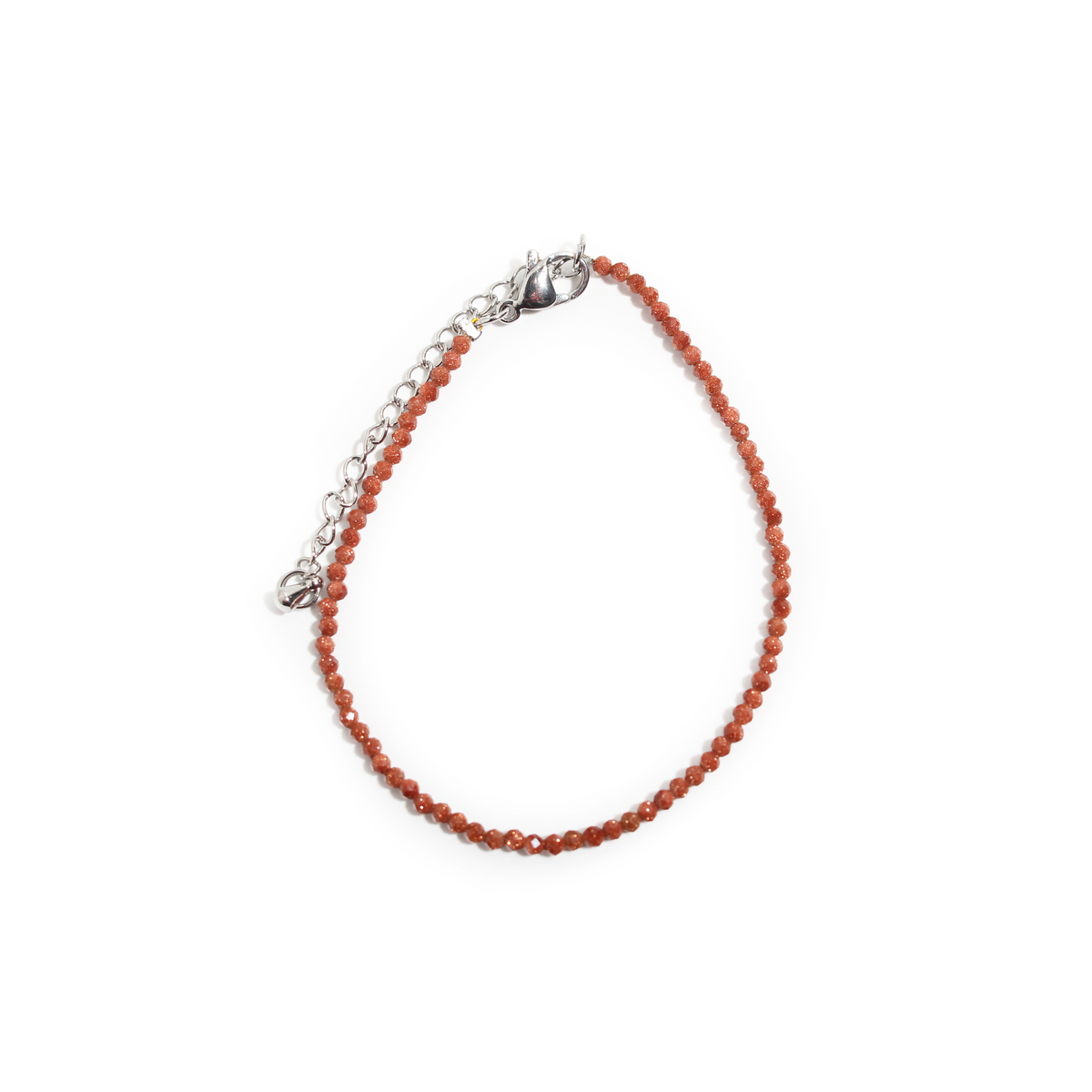 Brown Goldstone Bracelet - 2-3mm
