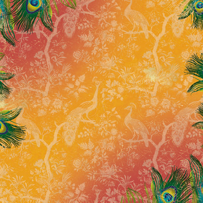 Bloc de papier Plumes Graciles 15x15cm