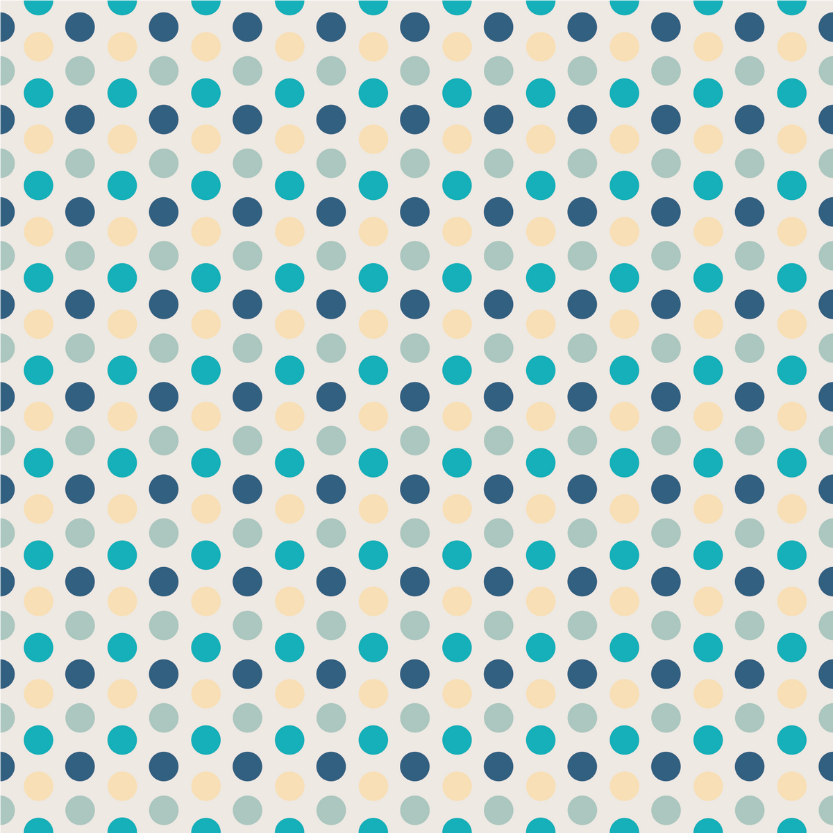 Craft HTV  Beach Polka Dots Pattern