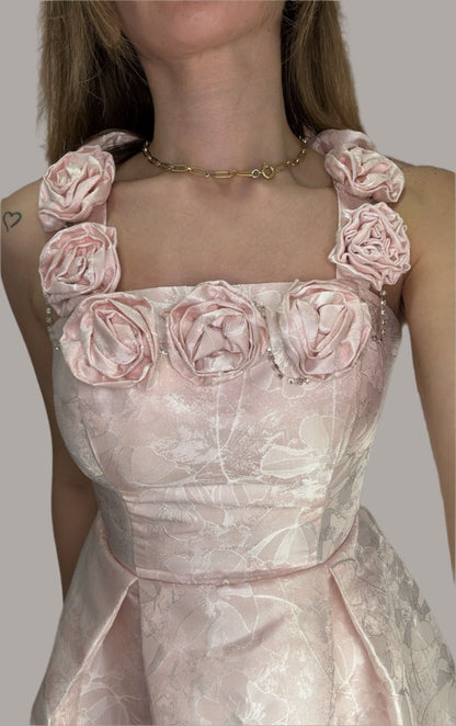 Robe rose Naya