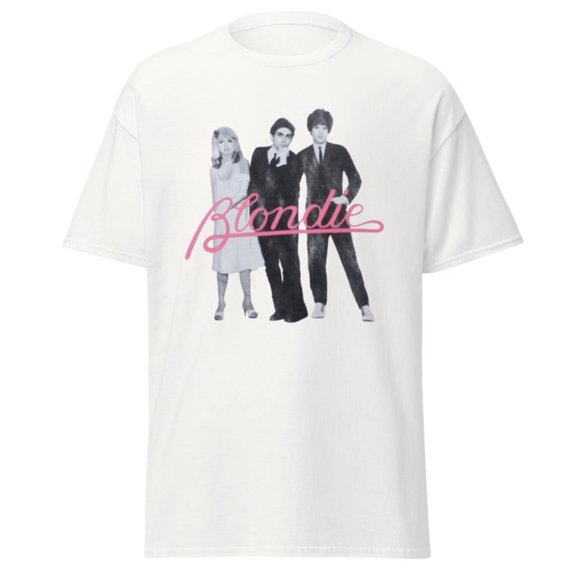 Blondie - T-shirt du groupe (Blanc)