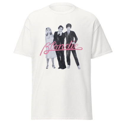 Blondie - T-shirt du groupe (Blanc)