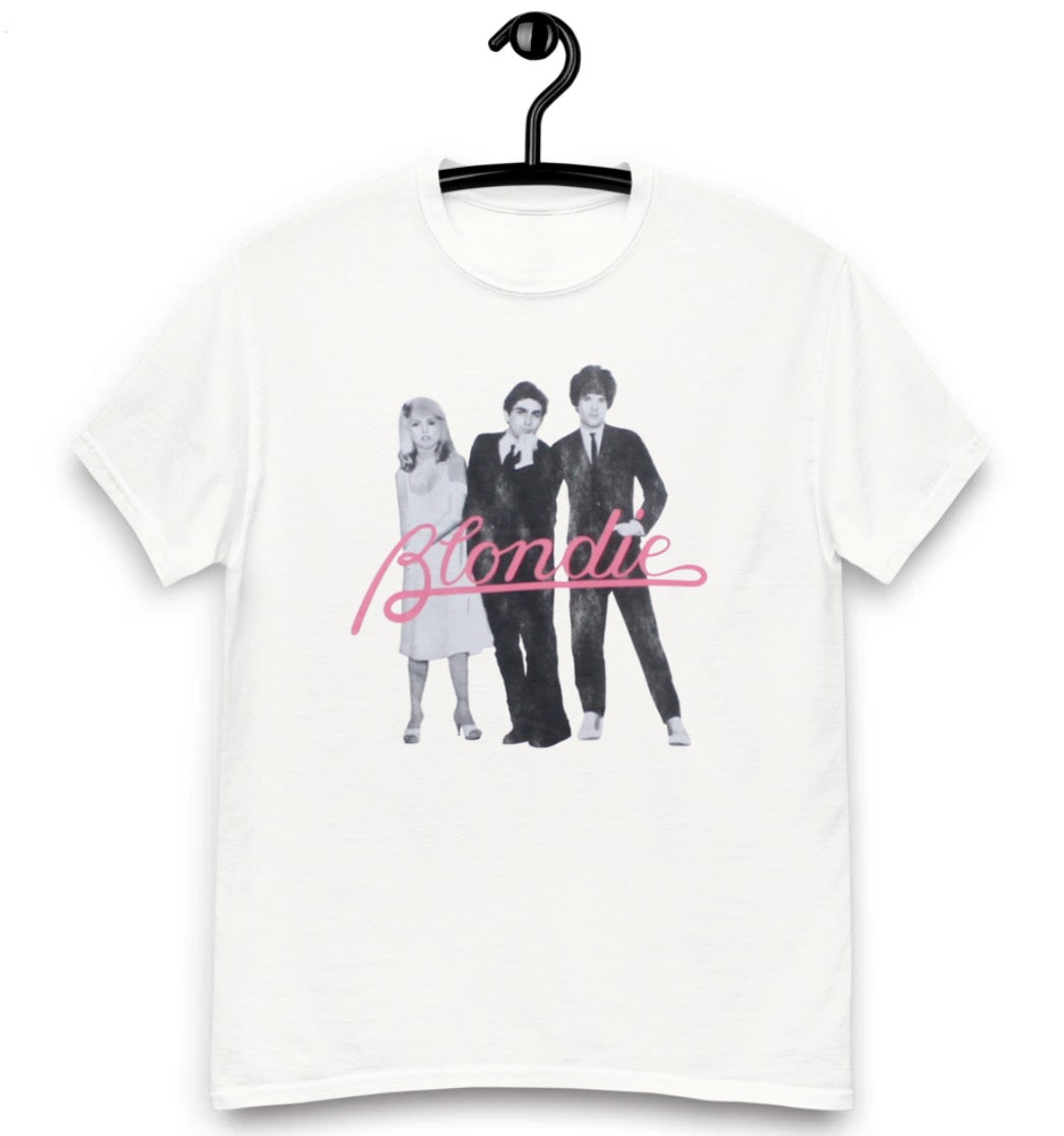 Blondie - T-shirt du groupe (Blanc)