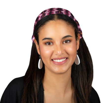 Tie Dye Bandana - Purple
