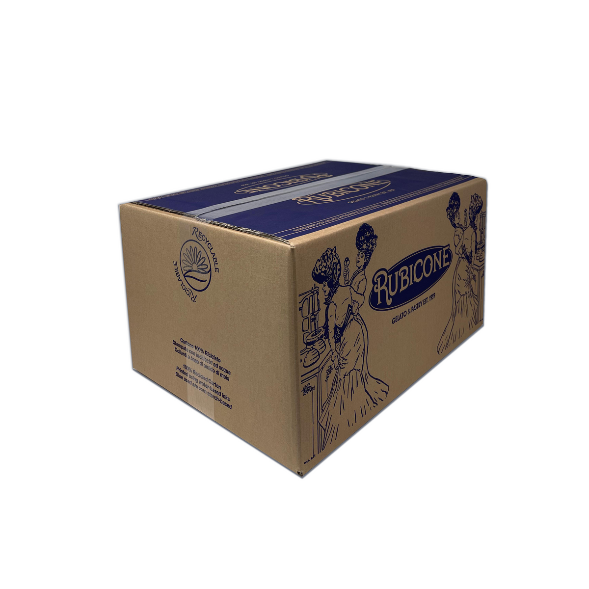 Cookie Butter Spreadable Filling Cream - Cremino Speculoos - 5 KG Bucket - Rubicone Canada - Ships Free Within Canada on Orders Above CAD $199