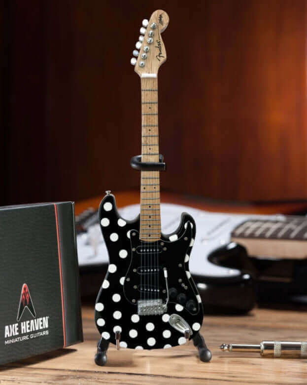 Buddy Guy - Miniature Fender™ Strat™ with Polka-dot Finish Guitar Replica