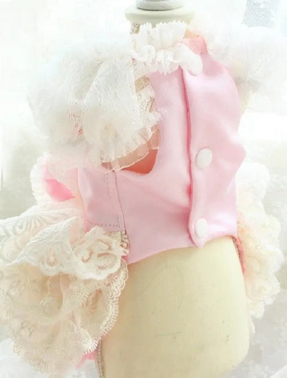 Princess Lolita Dog Dress | Frilly Occasion Dog Dress