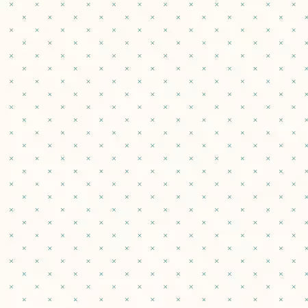 Riley Blake Lori Holt Collection - Bee Cross Stitch In Color Jade