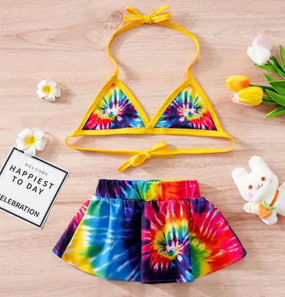 Tie Dye Dog Swimwear | Dog Swim Outfit