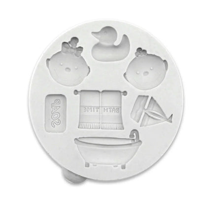 Miniature Bathtime Silicone Mould