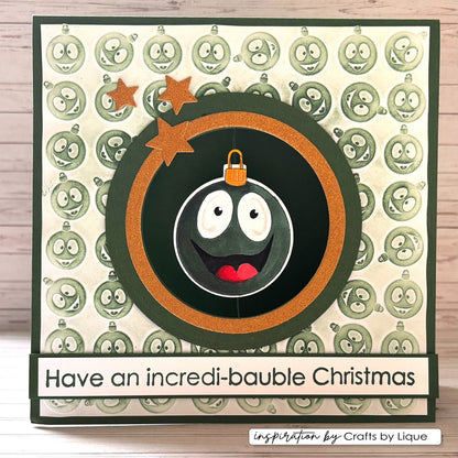 Vaessen Creative • Matrices de découpe et gaufrage Ornements de Noël 15 pièces