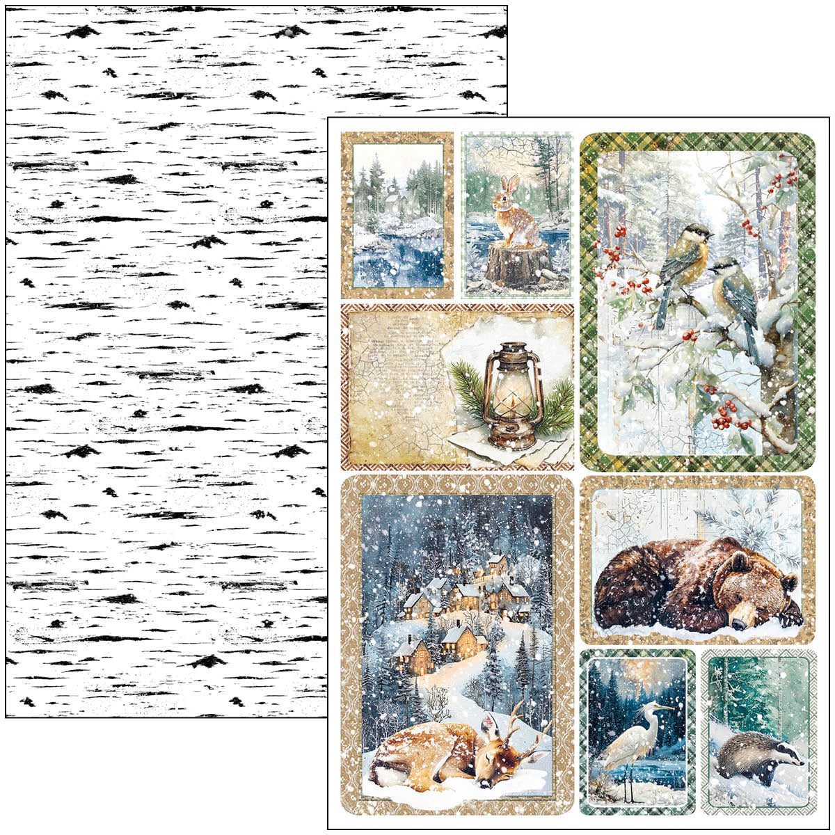 Forest Tales Creative Pad A4 9/Pkg