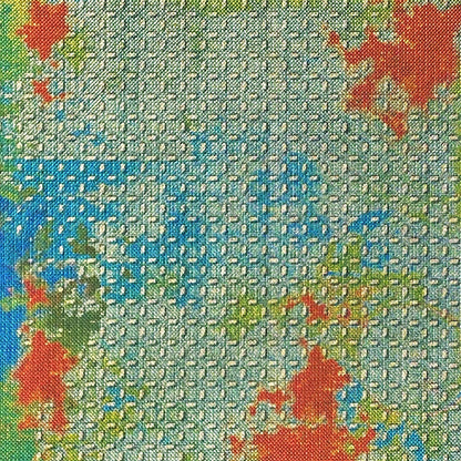 Deluxe Coral Reef Paper Copper 6"x6" 5/Pkg