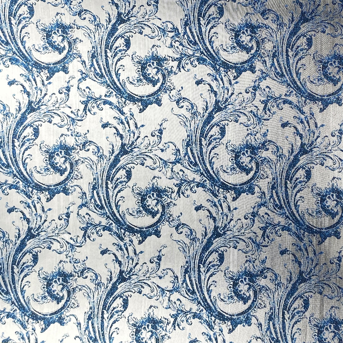 Élégance Deluxe de Papier Bleu Argenté 15x15cm 5/Paquet