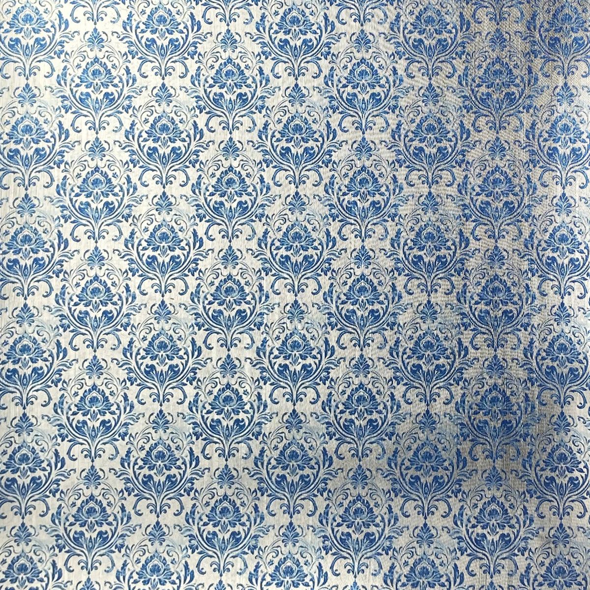 Élégance Deluxe de Papier Bleu Argenté 15x15cm 5/Paquet