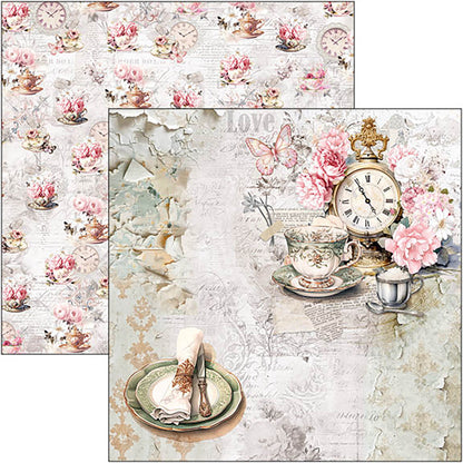 Bloc "Moments intemporels" 20,3 x 20,3 cm 12 feuilles/paquet