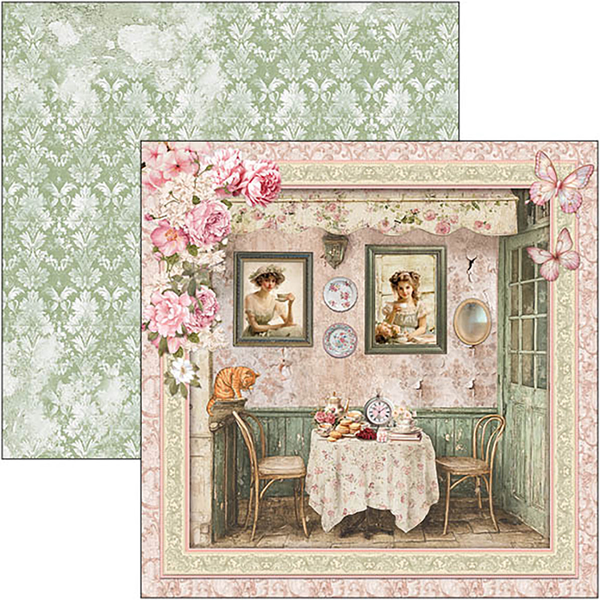 Bloc "Moments intemporels" 20,3 x 20,3 cm 12 feuilles/paquet