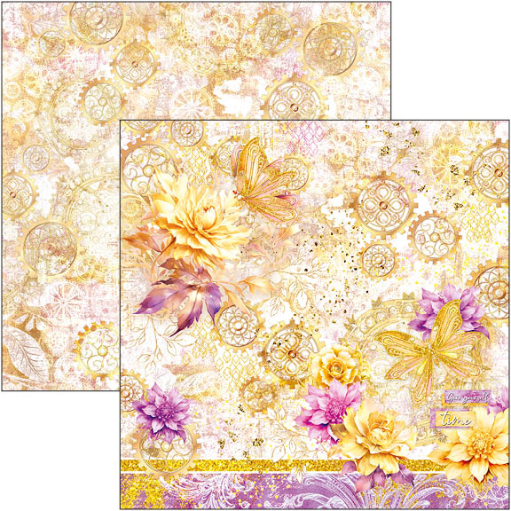 Bloc de papier Ethereal 30,5 x 30,5 cm 12 feuilles/paquet