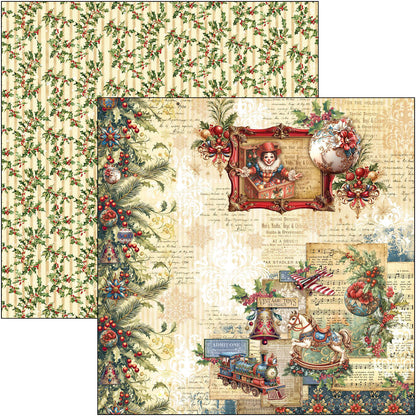 Toy Shop Paper Pad 12"x12" 12/Pkg