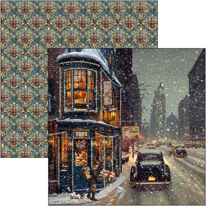 Toy Shop Paper Pad 12"x12" 12/Pkg
