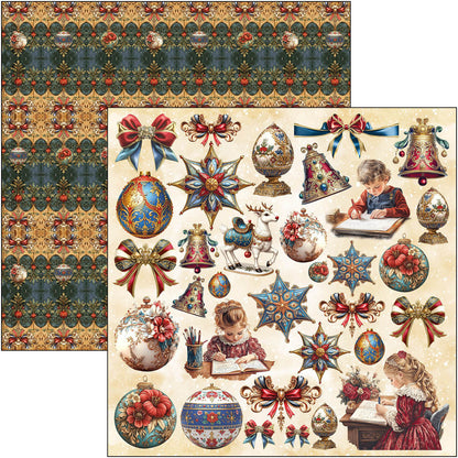 Toy Shop Paper Pad 12"x12" 12/Pkg