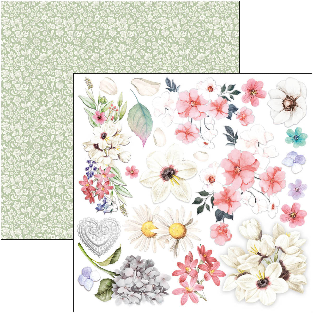 Ciao Bella Enchanted Land Fussy Cut Pad 15x15cm 24 feuilles/paquet