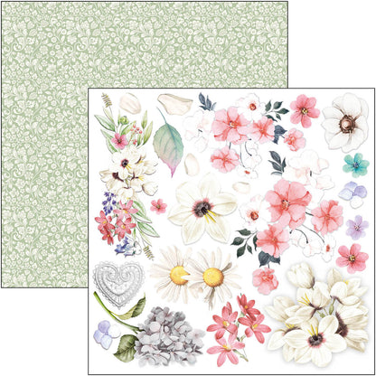 Ciao Bella Enchanted Land Fussy Cut Pad 15x15cm 24 feuilles/paquet