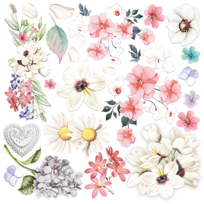 Ciao Bella Enchanted Land Fussy Cut Pad 15x15cm 24 feuilles/paquet