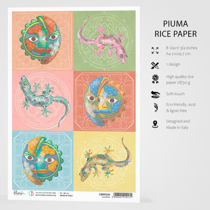Ciao Bella Papier de riz A4 Talaveras