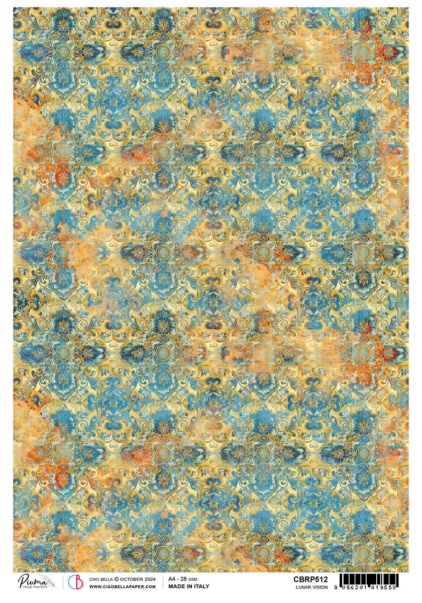 Feuille de riz A4 Lunar Vision