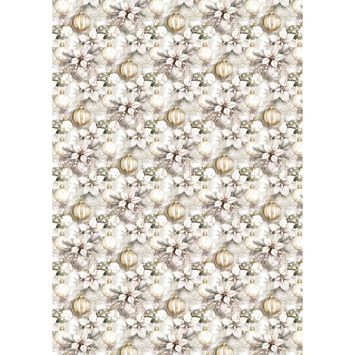 Papier de riz A5 ASSORTI 8 feuilles/paquet Saison d'hiver