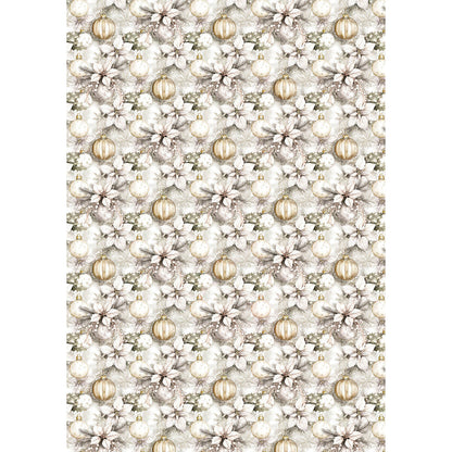 Papier de riz A5 ASSORTI 8 feuilles/paquet Saison d'hiver