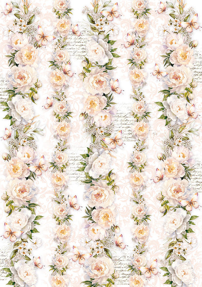 Vellum Always & Forever Paper Patterns A4 6/Pkg