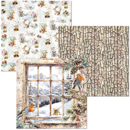Deluxe Paper Silver & Vellum Dual Pack MIXED 6/Pkg Forest Tales
