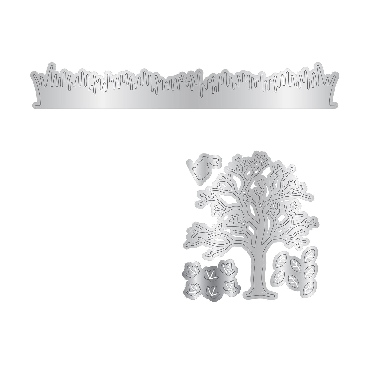Crafters Companion The Great Outdoors Matrice de découpe métallique Edge’able - Le Cadre Naturel