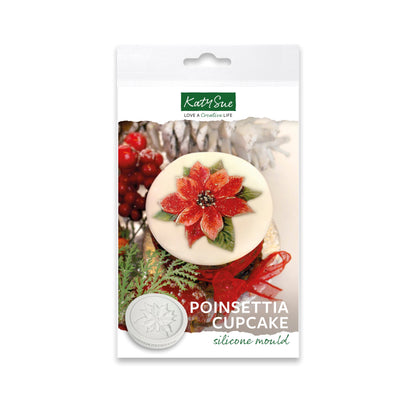 Moule en silicone Cupcake Poinsettia