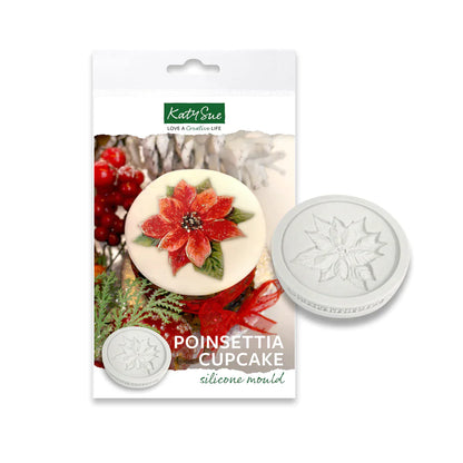 Moule en silicone Cupcake Poinsettia