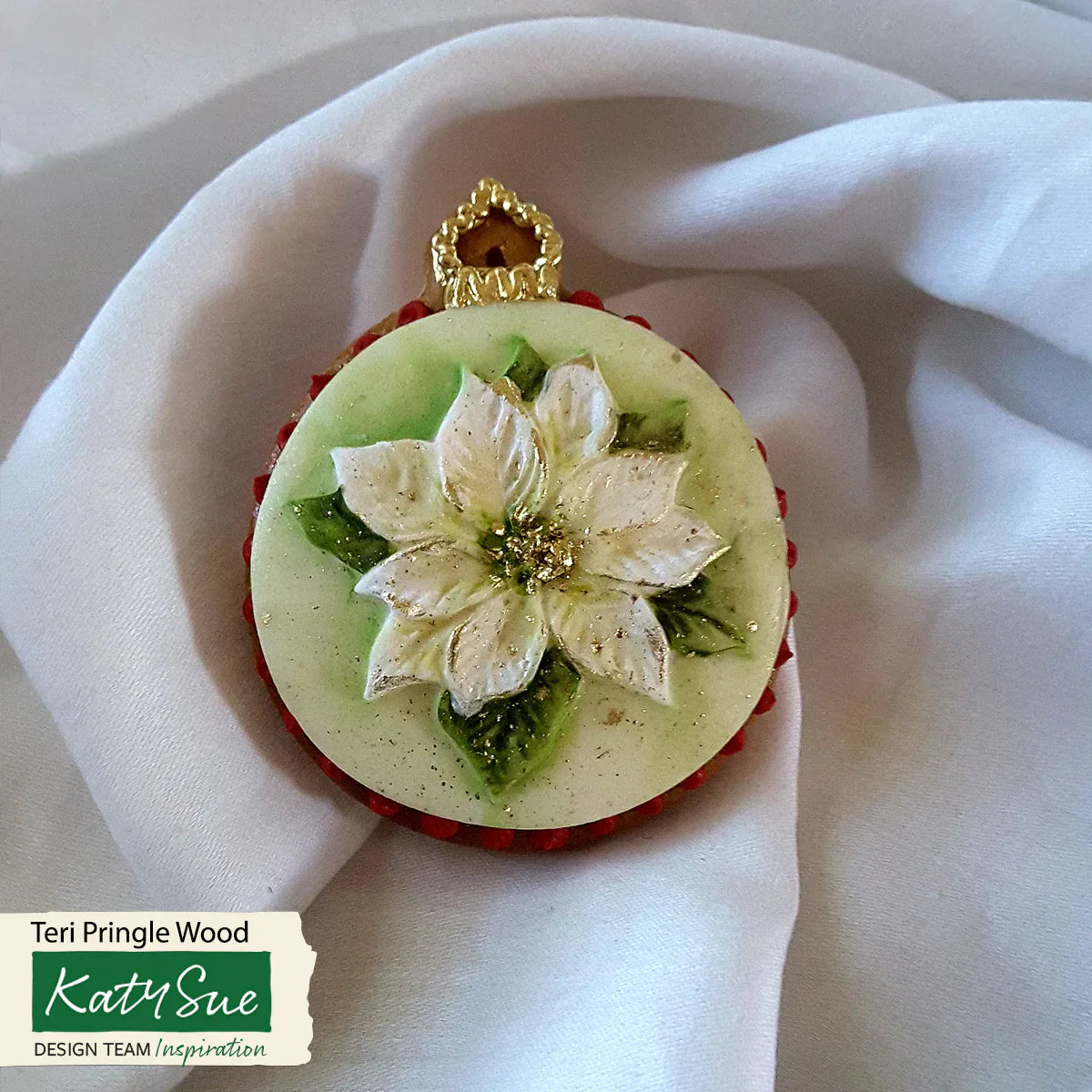 Moule en silicone Cupcake Poinsettia