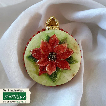 Moule en silicone Cupcake Poinsettia
