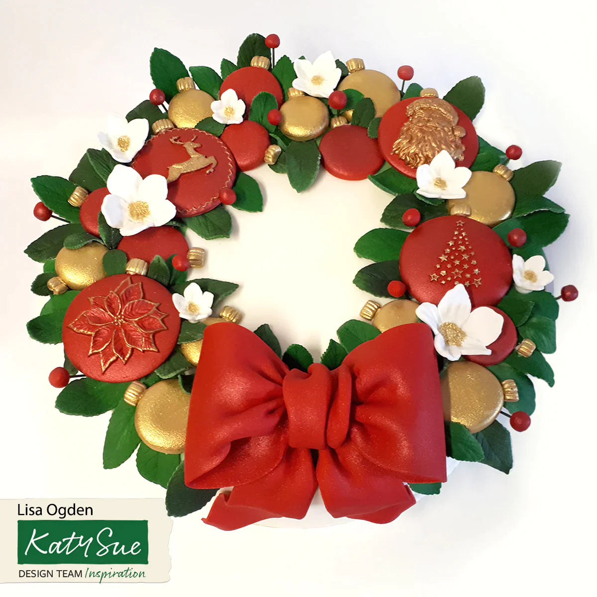 Moule en silicone Cupcake Poinsettia