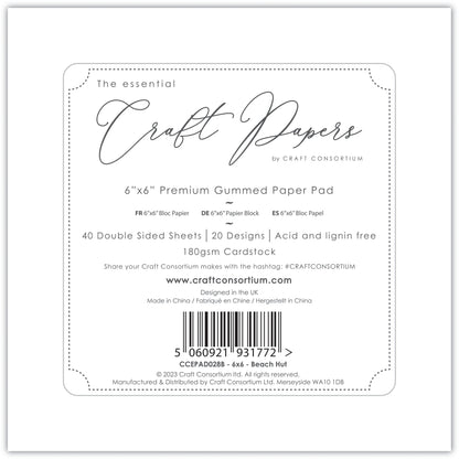 Craft Consortium - Cabine de Plage - 6x6